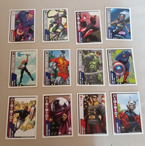 Figurine carte marvel heroes - carte,